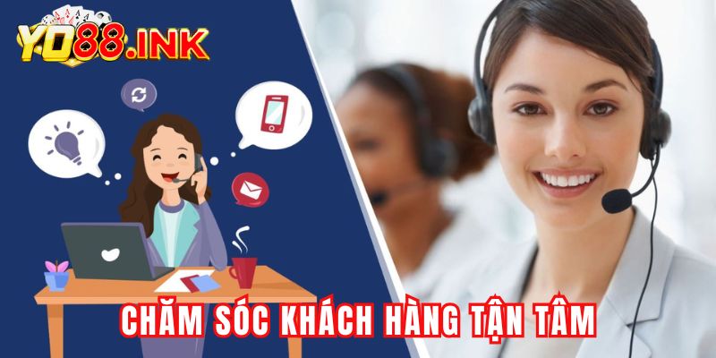 Cổng chăm sóc khách hàng cực kỳ chuyên nghiệp, chu đáo